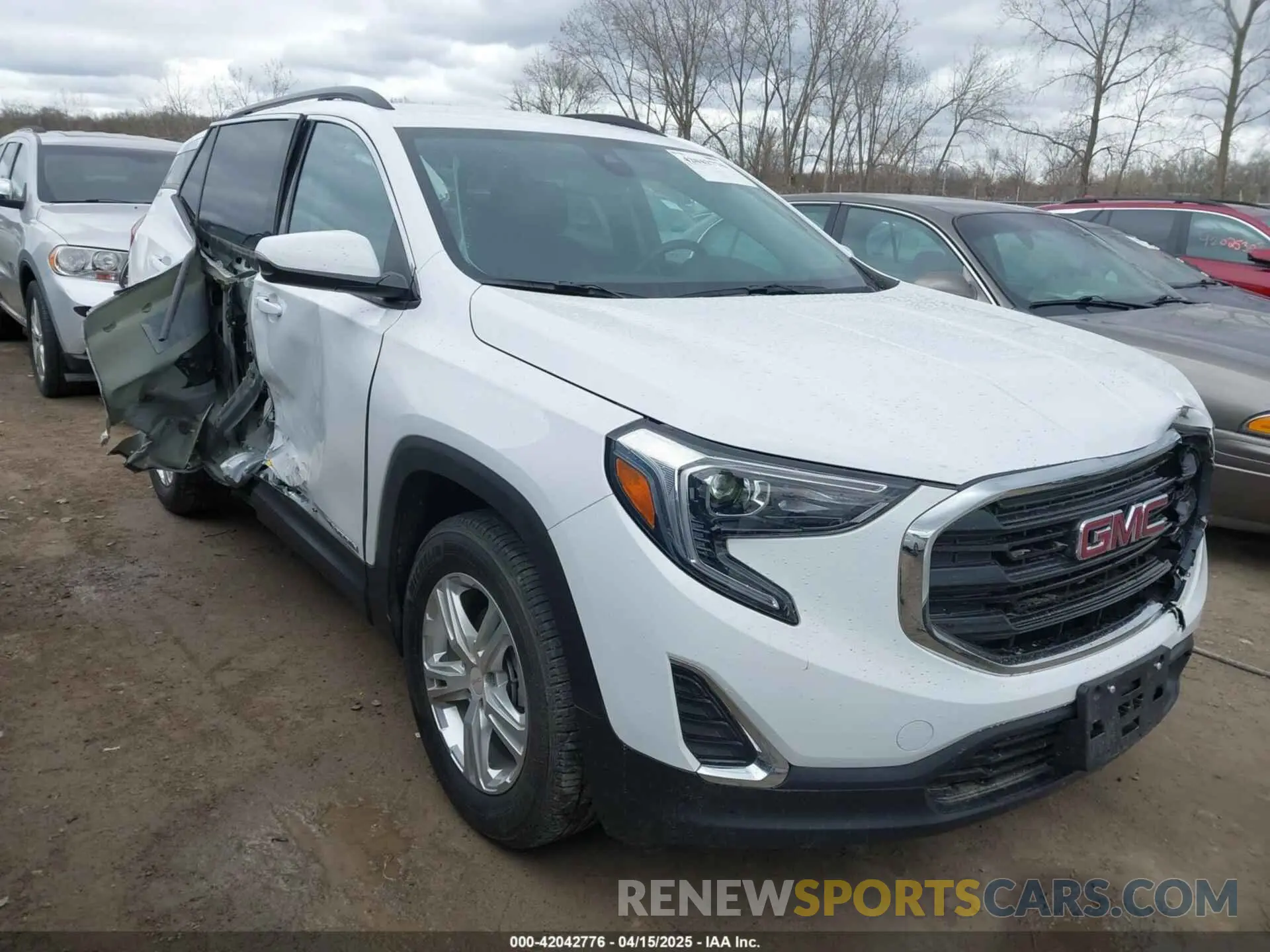 1 Photograph of a damaged car 3GKALMEV1LL141985 GMC TERRAIN 2020