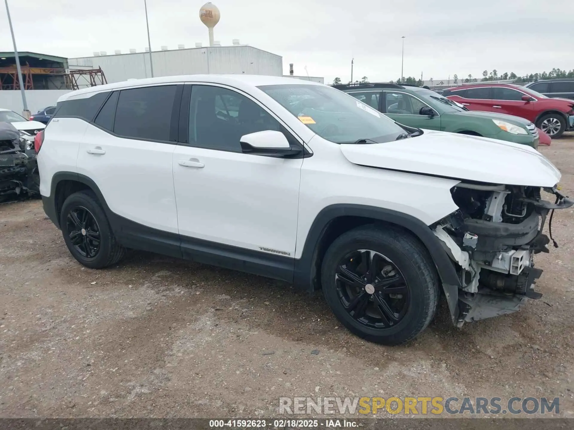 14 Photograph of a damaged car 3GKALMEV1LL145017 GMC TERRAIN 2020