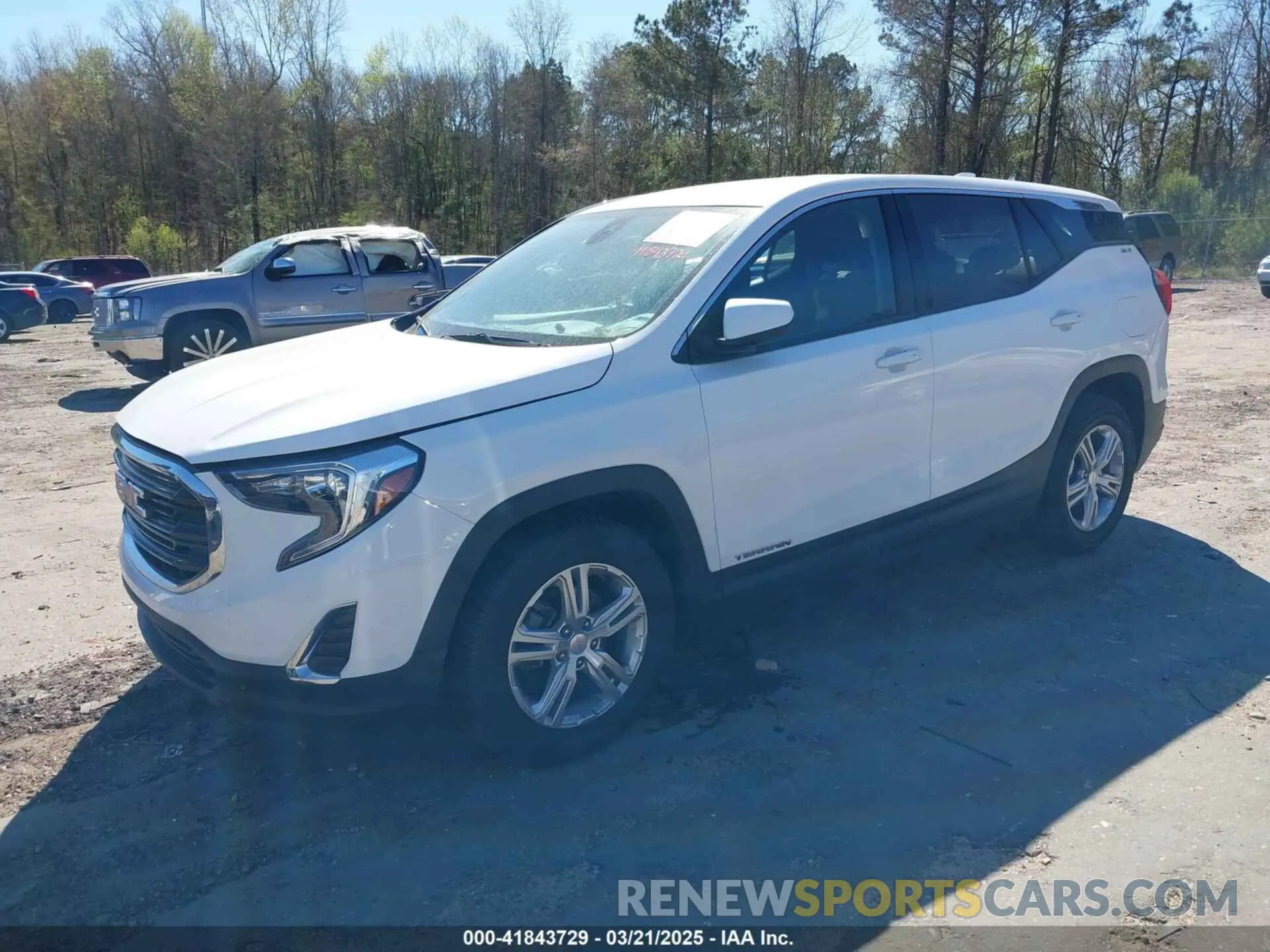2 Photograph of a damaged car 3GKALMEV1LL224087 GMC TERRAIN 2020