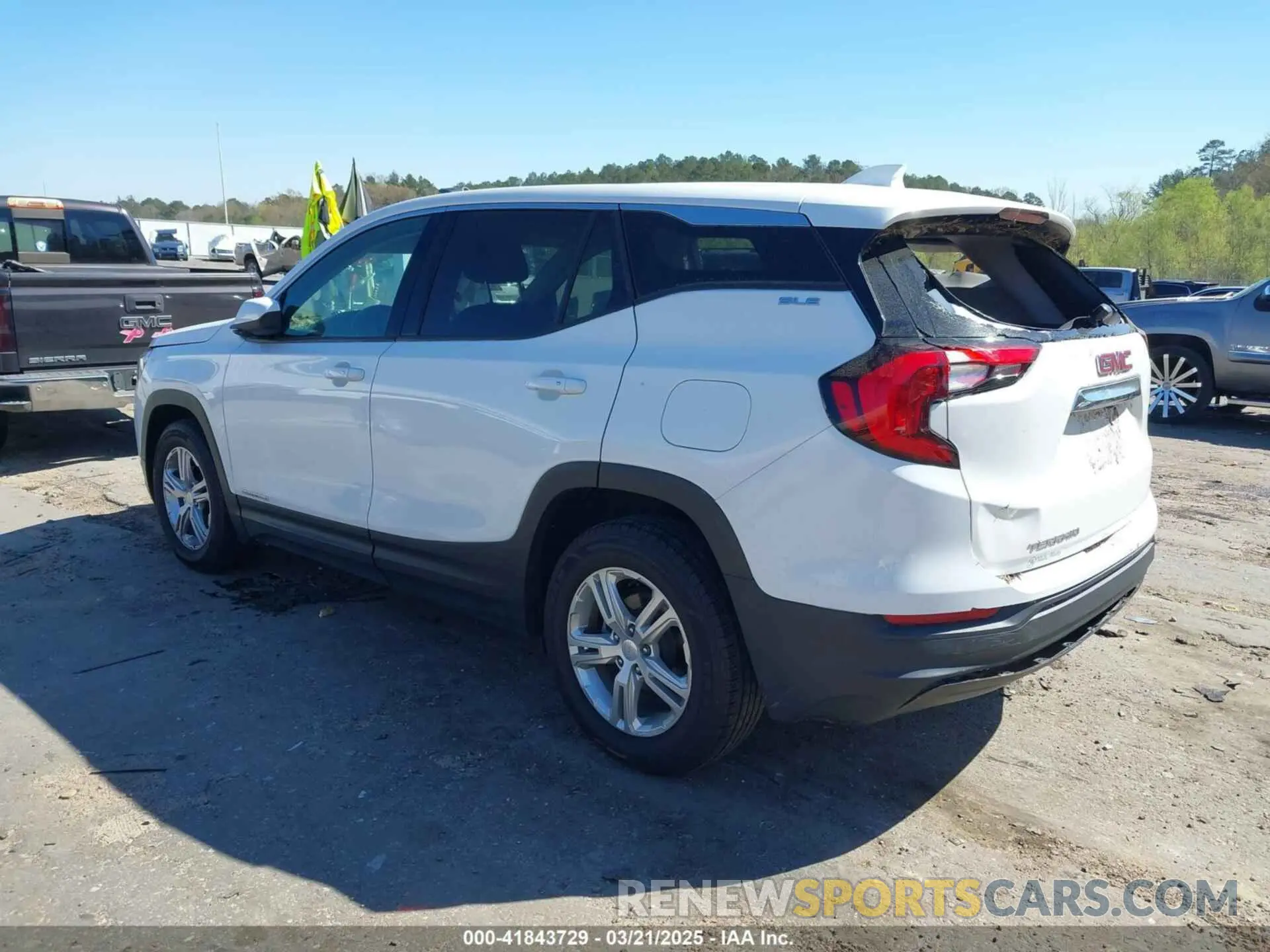 3 Photograph of a damaged car 3GKALMEV1LL224087 GMC TERRAIN 2020