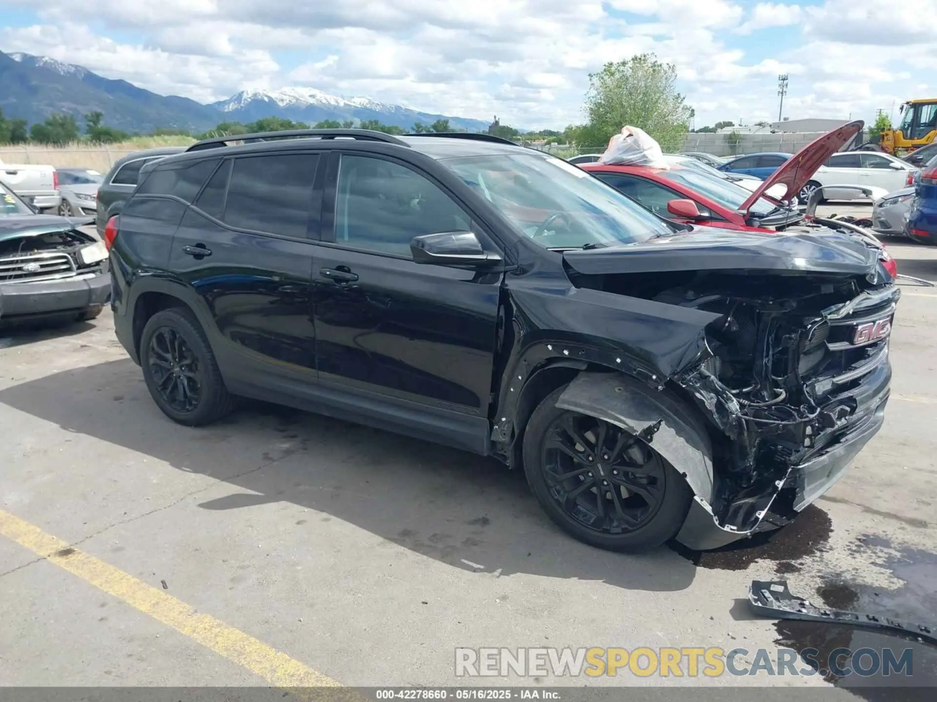 1 Photograph of a damaged car 3GKALMEV1LL344326 GMC TERRAIN 2020