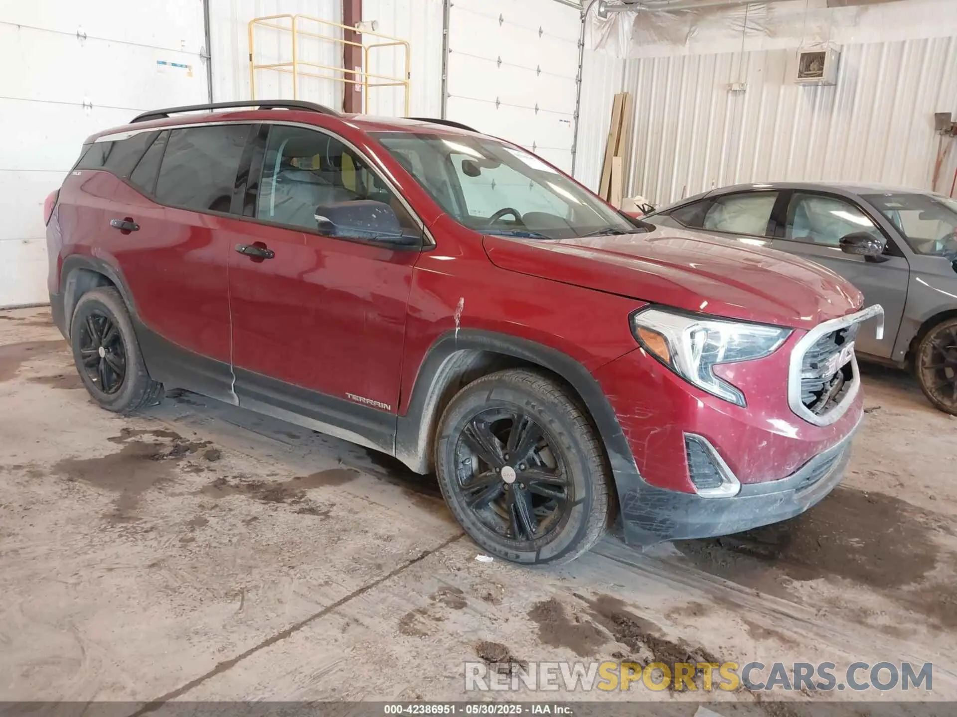1 Photograph of a damaged car 3GKALMEV2LL102838 GMC TERRAIN 2020