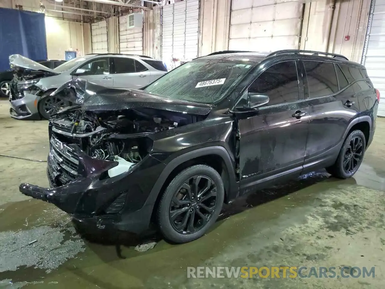 1 Photograph of a damaged car 3GKALMEV2LL124466 GMC TERRAIN 2020