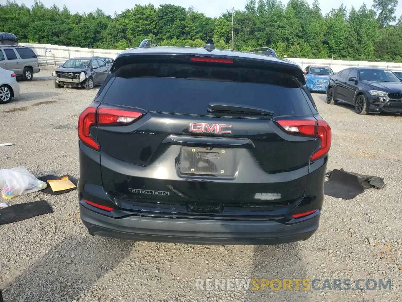 6 Photograph of a damaged car 3GKALMEV2LL129876 GMC TERRAIN 2020