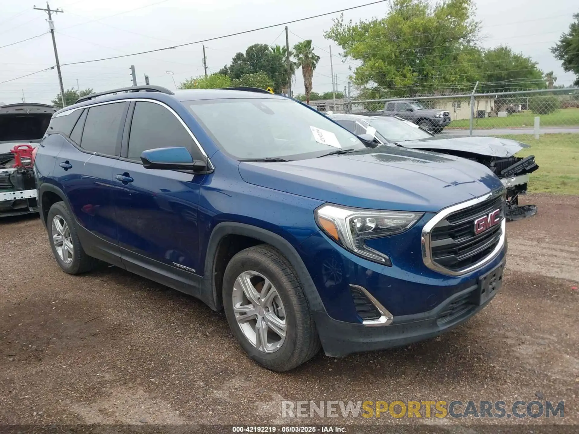 1 Photograph of a damaged car 3GKALMEV2LL154731 GMC TERRAIN 2020
