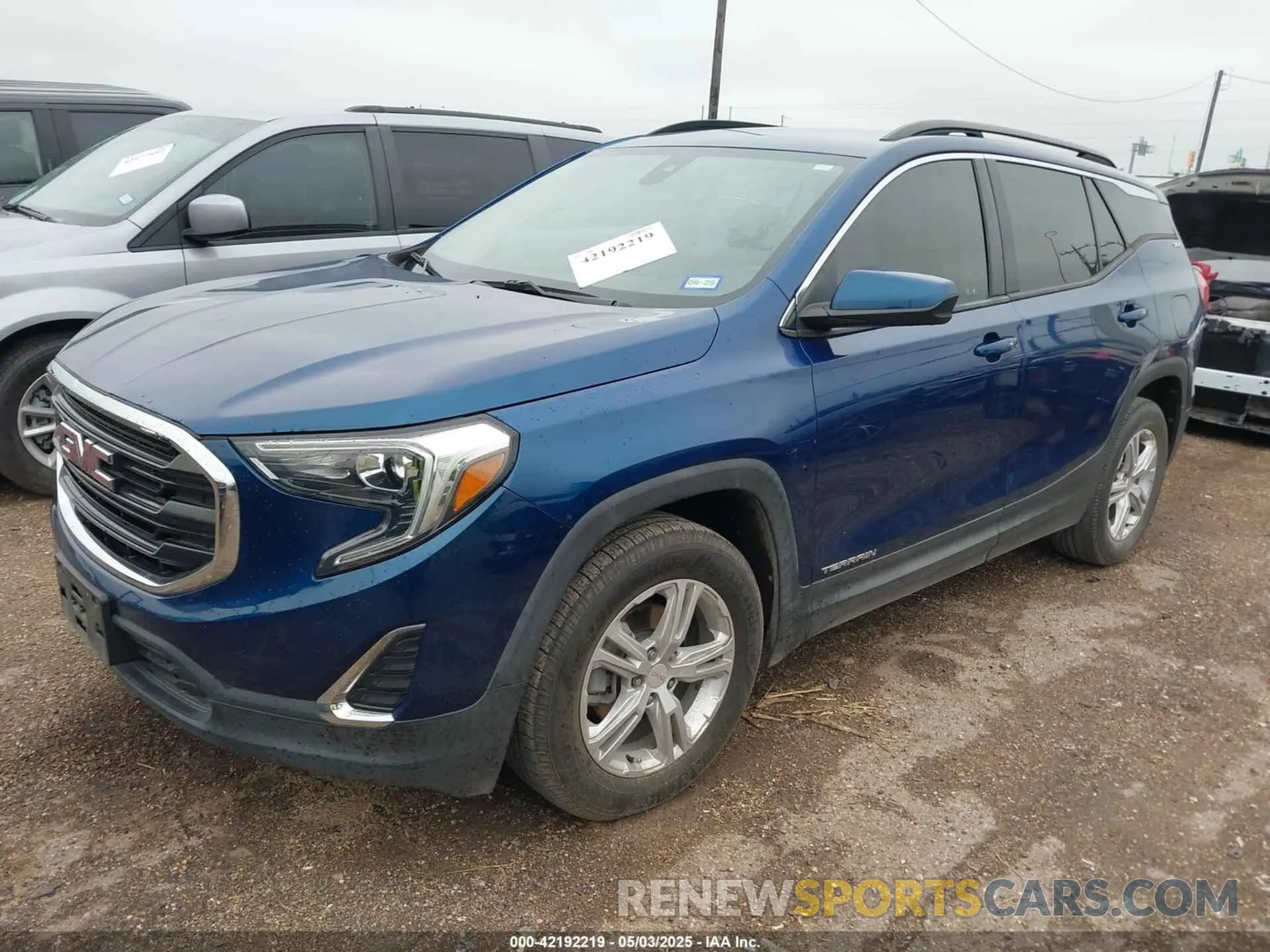 2 Photograph of a damaged car 3GKALMEV2LL154731 GMC TERRAIN 2020