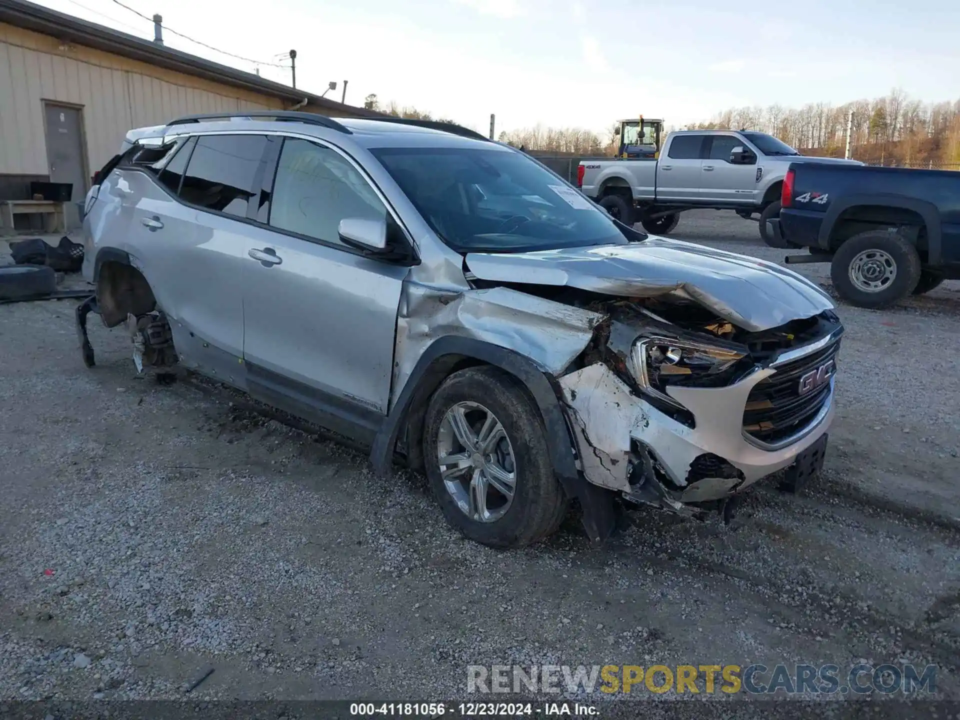 1 Photograph of a damaged car 3GKALMEV2LL220873 GMC TERRAIN 2020