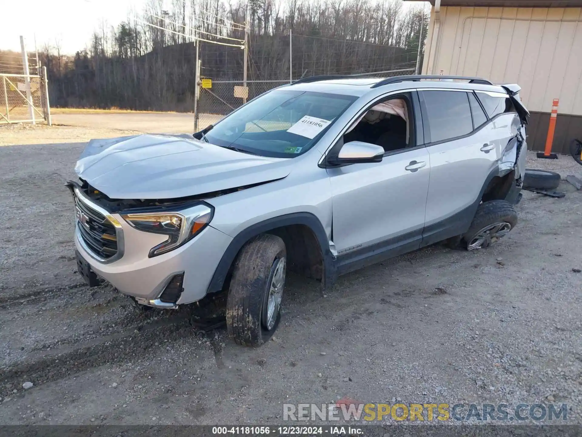 2 Photograph of a damaged car 3GKALMEV2LL220873 GMC TERRAIN 2020