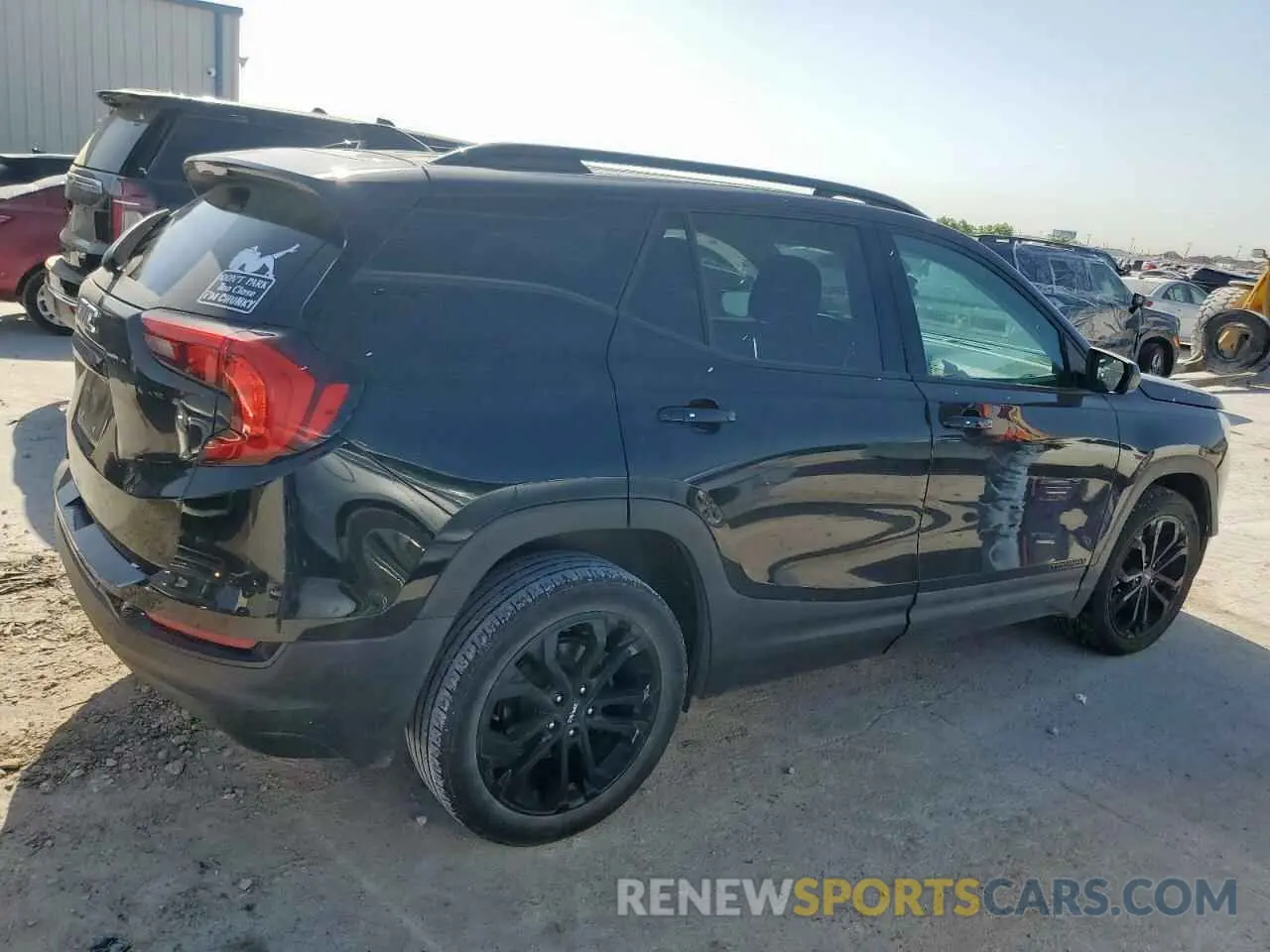 3 Photograph of a damaged car 3GKALMEV2LL296240 GMC TERRAIN 2020