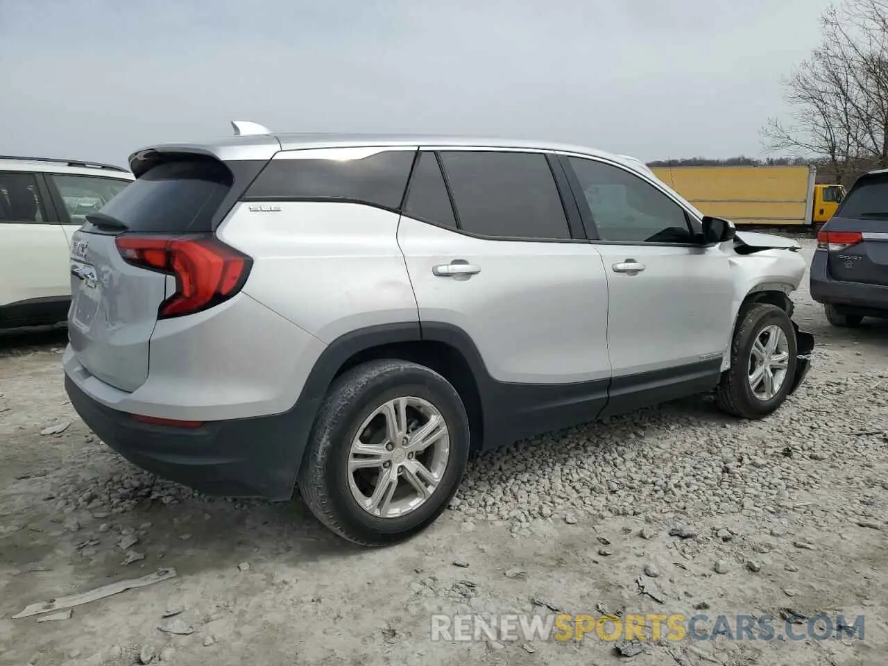 3 Photograph of a damaged car 3GKALMEV2LL310119 GMC TERRAIN 2020