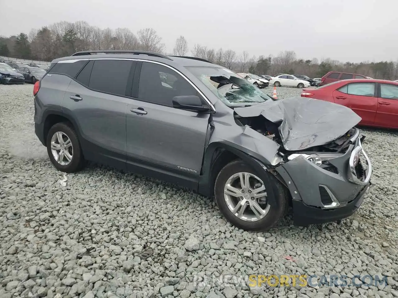 4 Photograph of a damaged car 3GKALMEV2LL334484 GMC TERRAIN 2020
