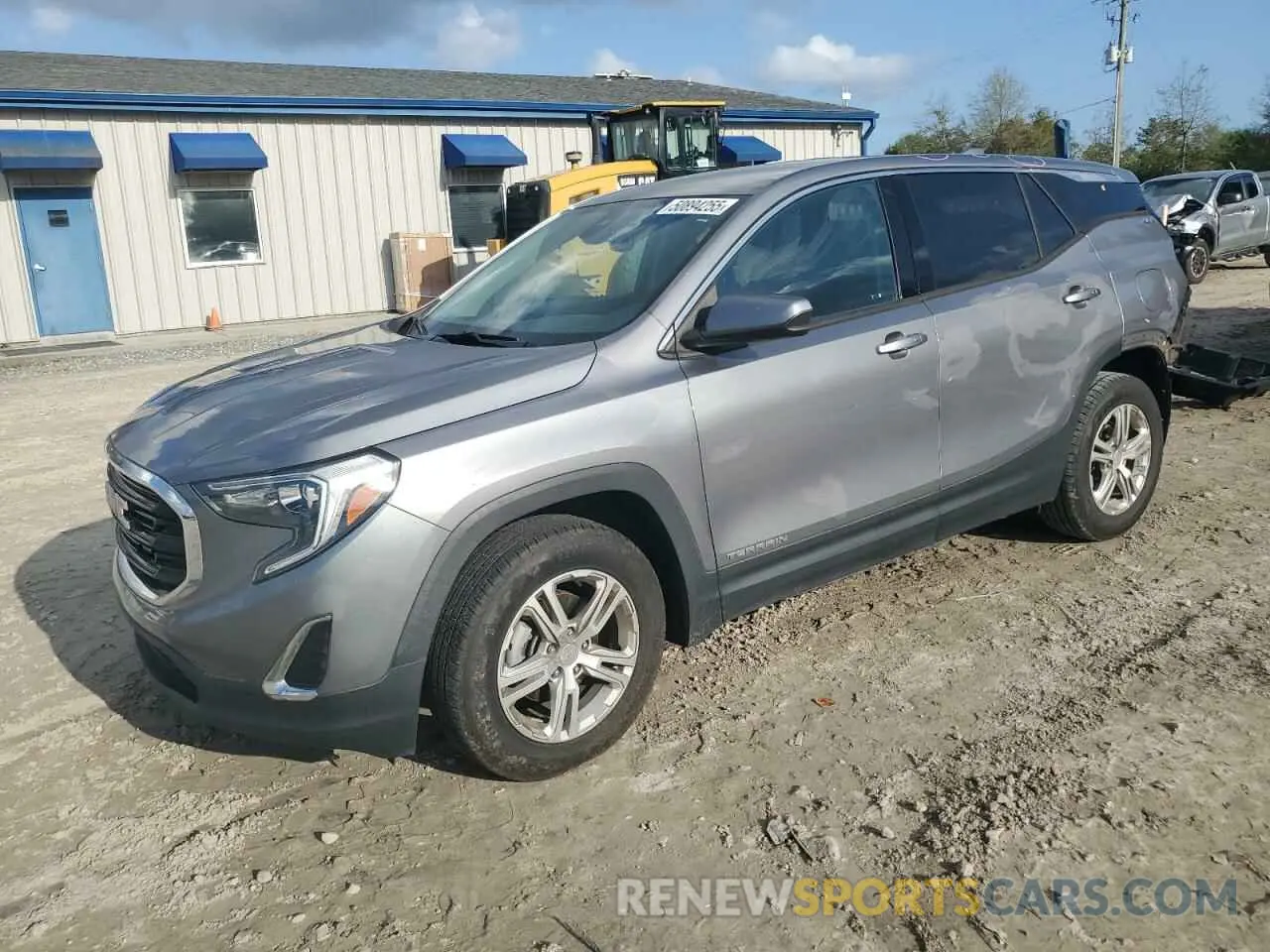 1 Photograph of a damaged car 3GKALMEV4LL172213 GMC TERRAIN 2020