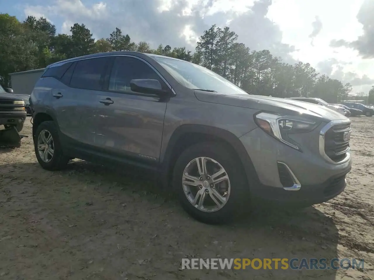 4 Photograph of a damaged car 3GKALMEV4LL172213 GMC TERRAIN 2020