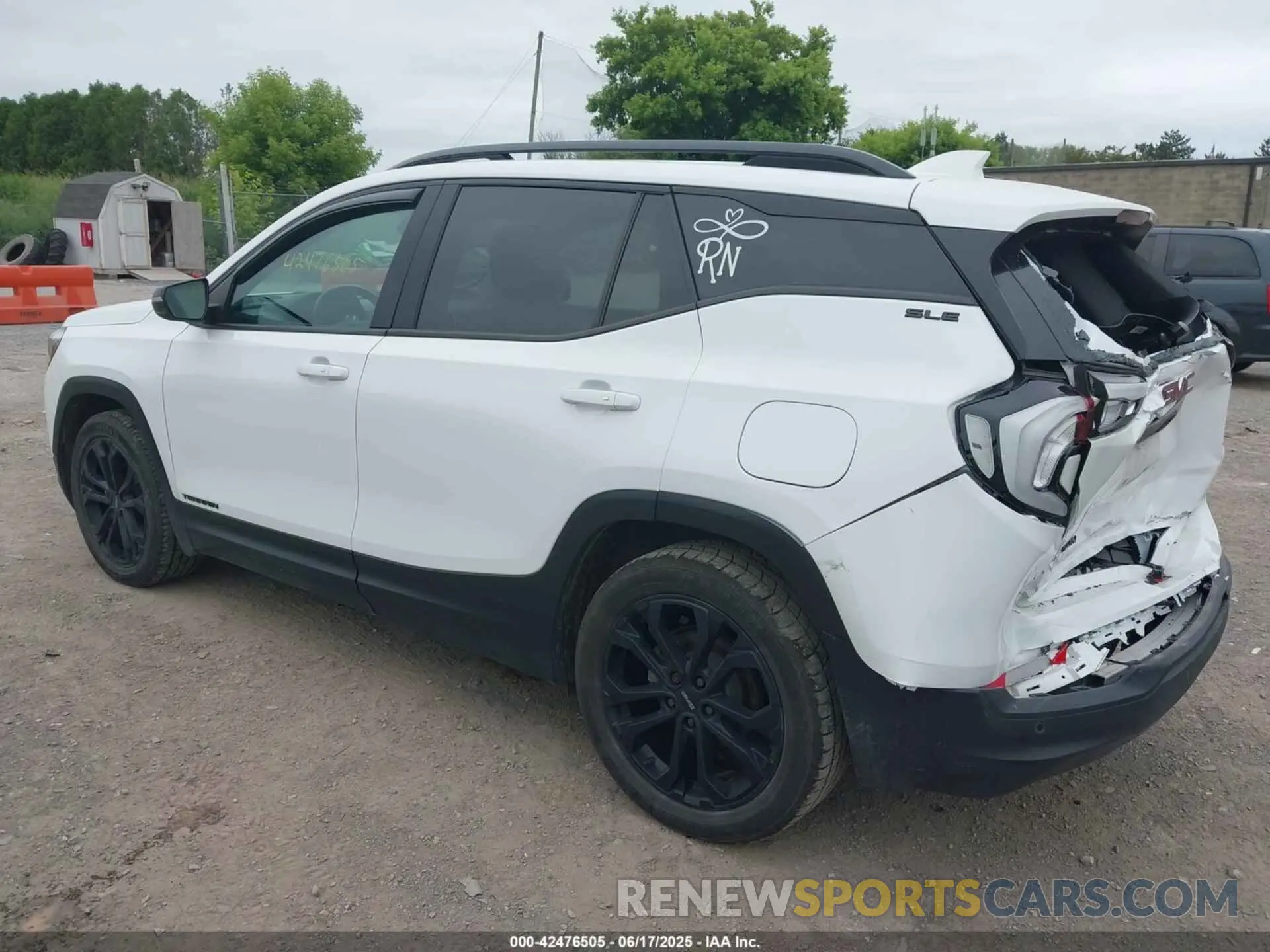 3 Photograph of a damaged car 3GKALMEV4LL204321 GMC TERRAIN 2020