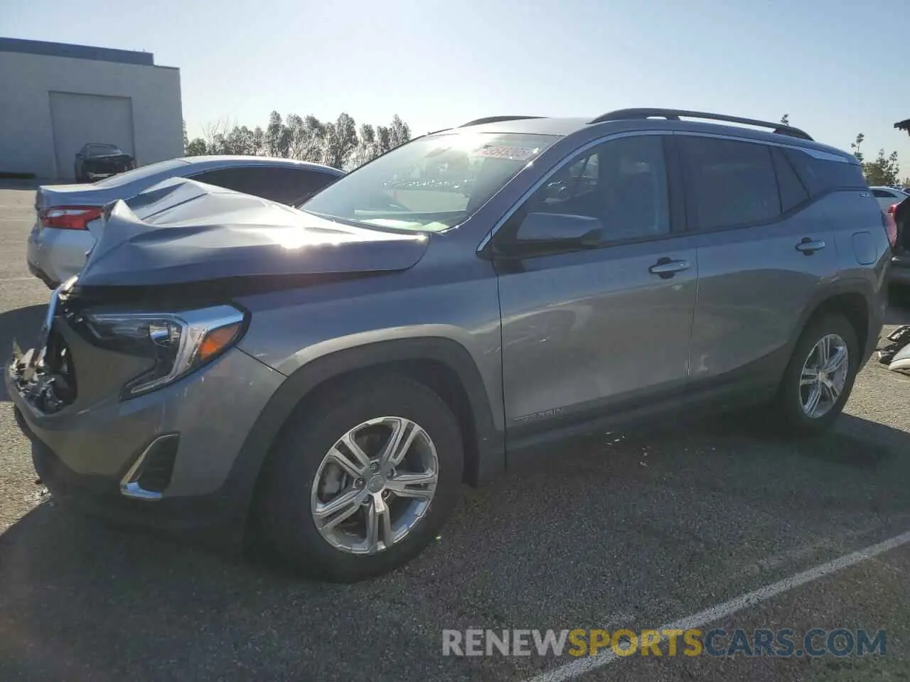 1 Photograph of a damaged car 3GKALMEV4LL311417 GMC TERRAIN 2020