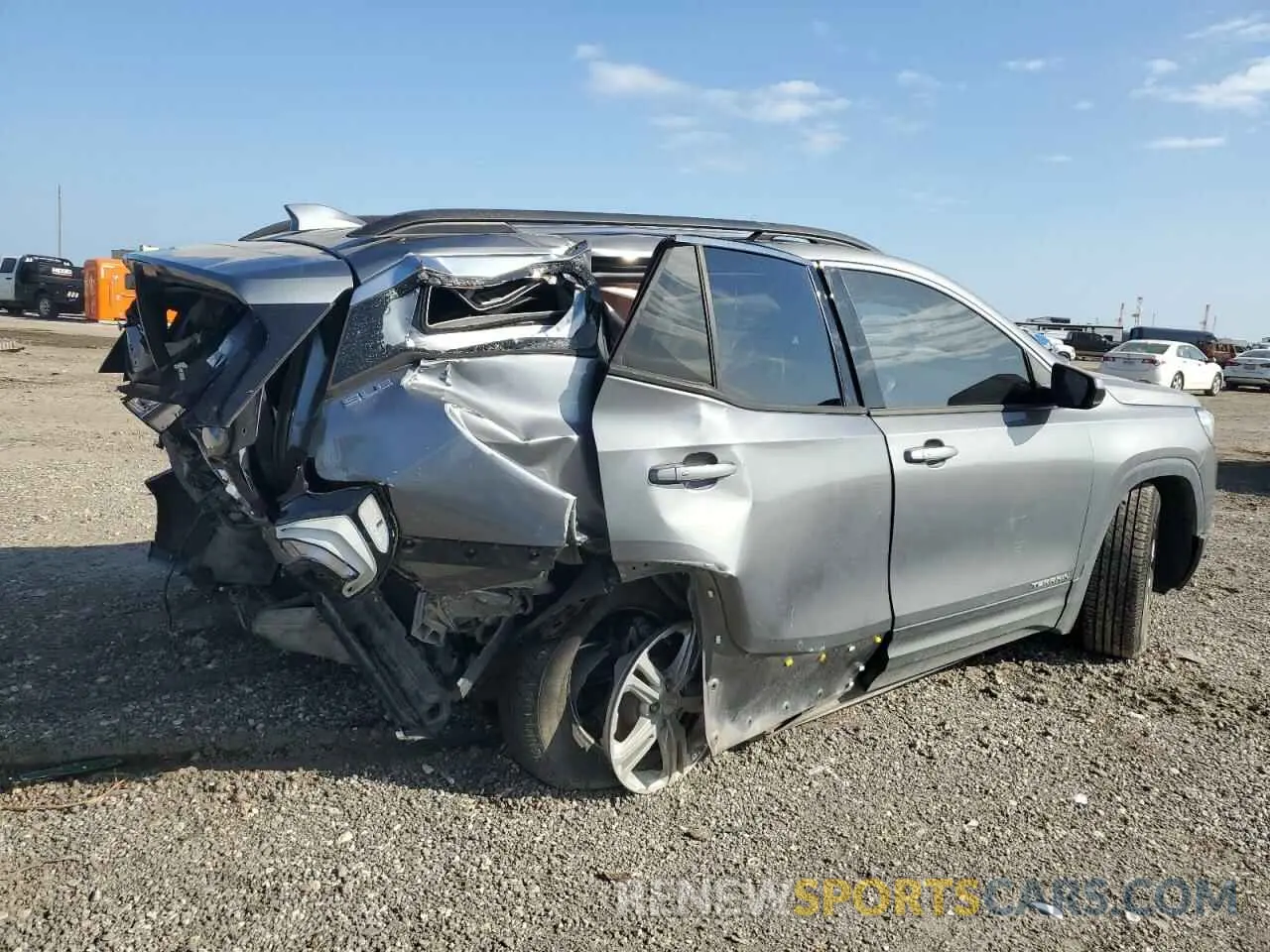 3 Photograph of a damaged car 3GKALMEV4LL344983 GMC TERRAIN 2020