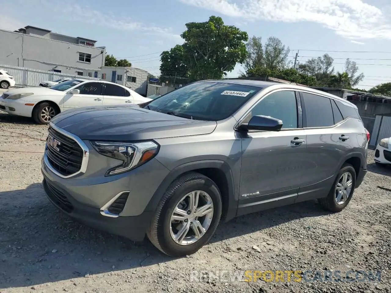 1 Photograph of a damaged car 3GKALMEV5LL130522 GMC TERRAIN 2020