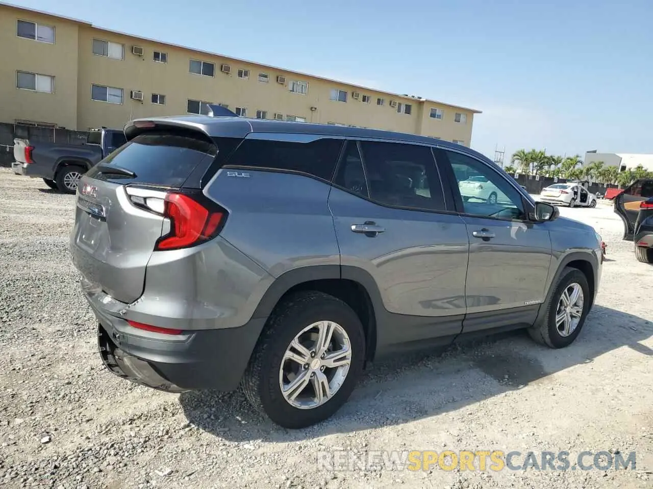 3 Photograph of a damaged car 3GKALMEV5LL130522 GMC TERRAIN 2020