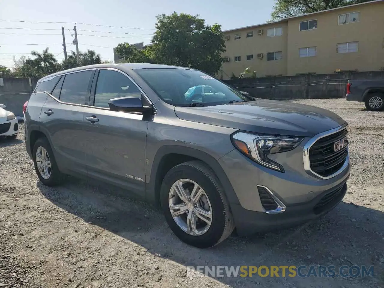 4 Photograph of a damaged car 3GKALMEV5LL130522 GMC TERRAIN 2020