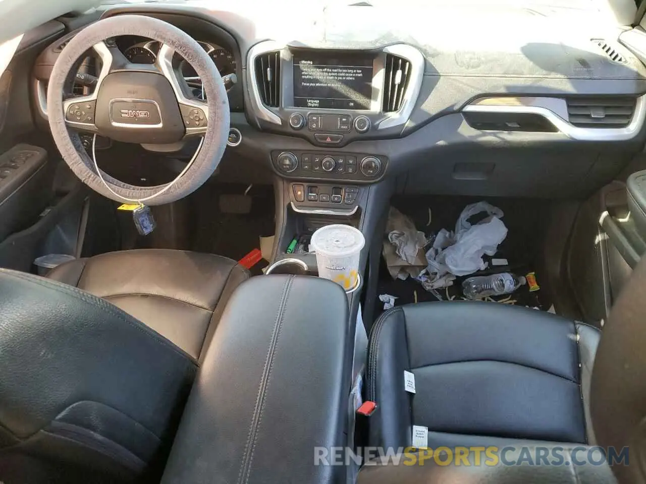 8 Photograph of a damaged car 3GKALMEV5LL173922 GMC TERRAIN 2020