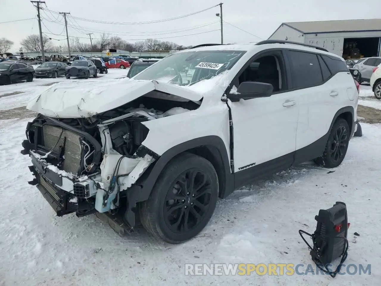 1 Photograph of a damaged car 3GKALMEV5LL184967 GMC TERRAIN 2020