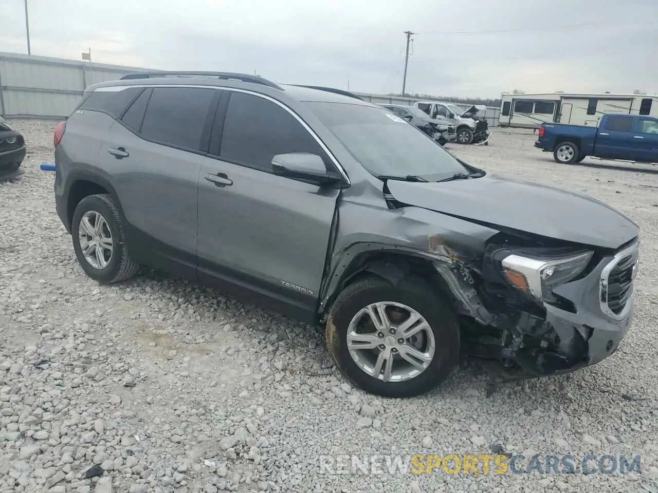 4 Photograph of a damaged car 3GKALMEV5LL202108 GMC TERRAIN 2020