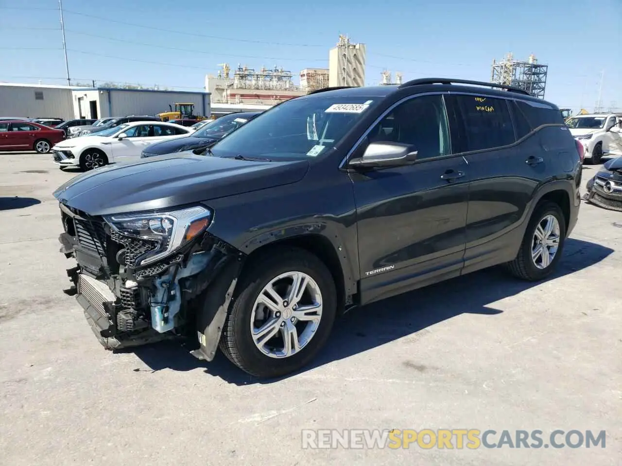 1 Photograph of a damaged car 3GKALMEV5LL230538 GMC TERRAIN 2020