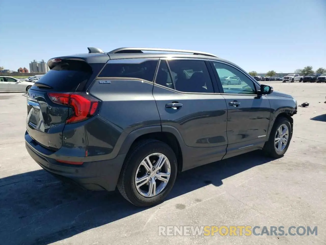 3 Photograph of a damaged car 3GKALMEV5LL230538 GMC TERRAIN 2020