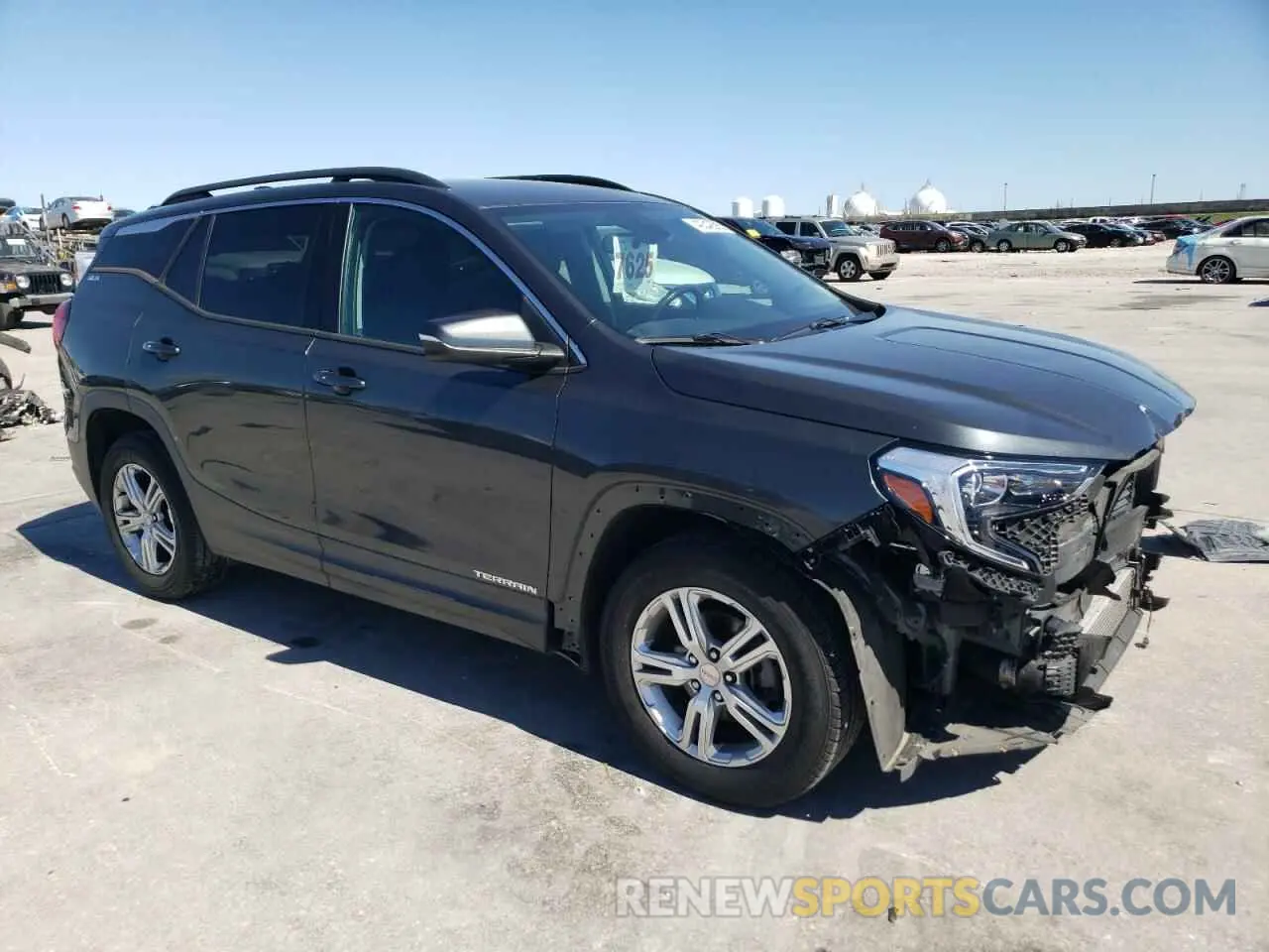 4 Photograph of a damaged car 3GKALMEV5LL230538 GMC TERRAIN 2020