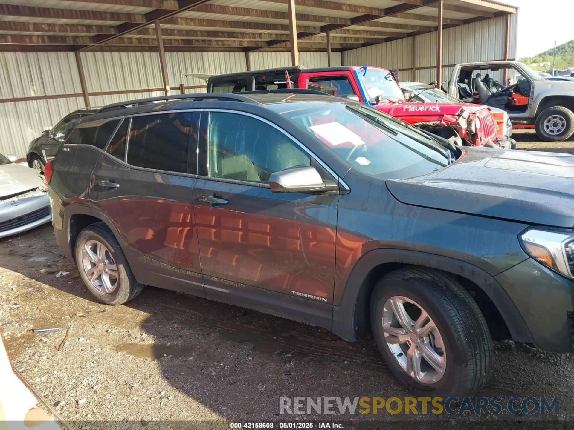 14 Photograph of a damaged car 3GKALMEV5LL231351 GMC TERRAIN 2020