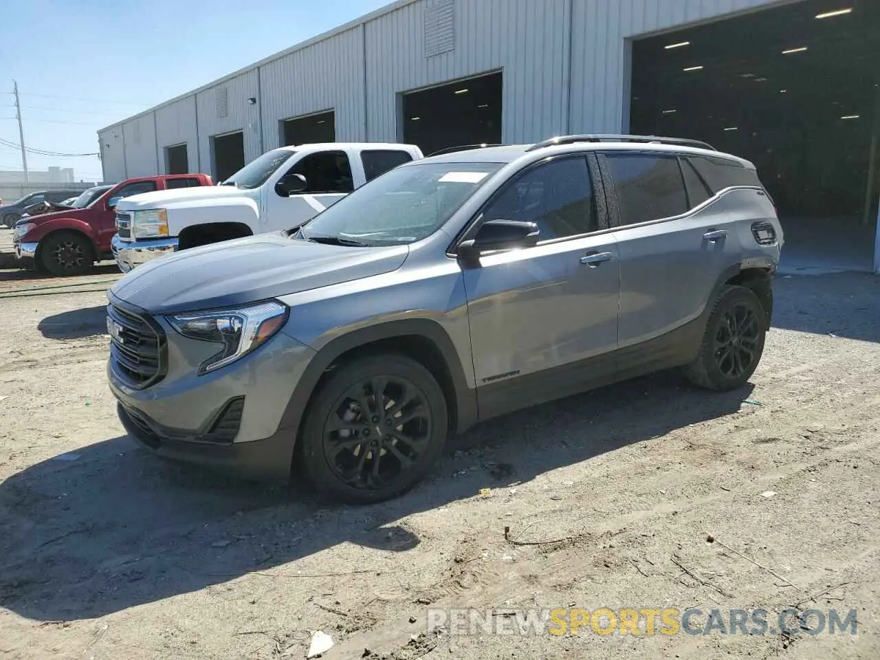 1 Photograph of a damaged car 3GKALMEV5LL312611 GMC TERRAIN 2020