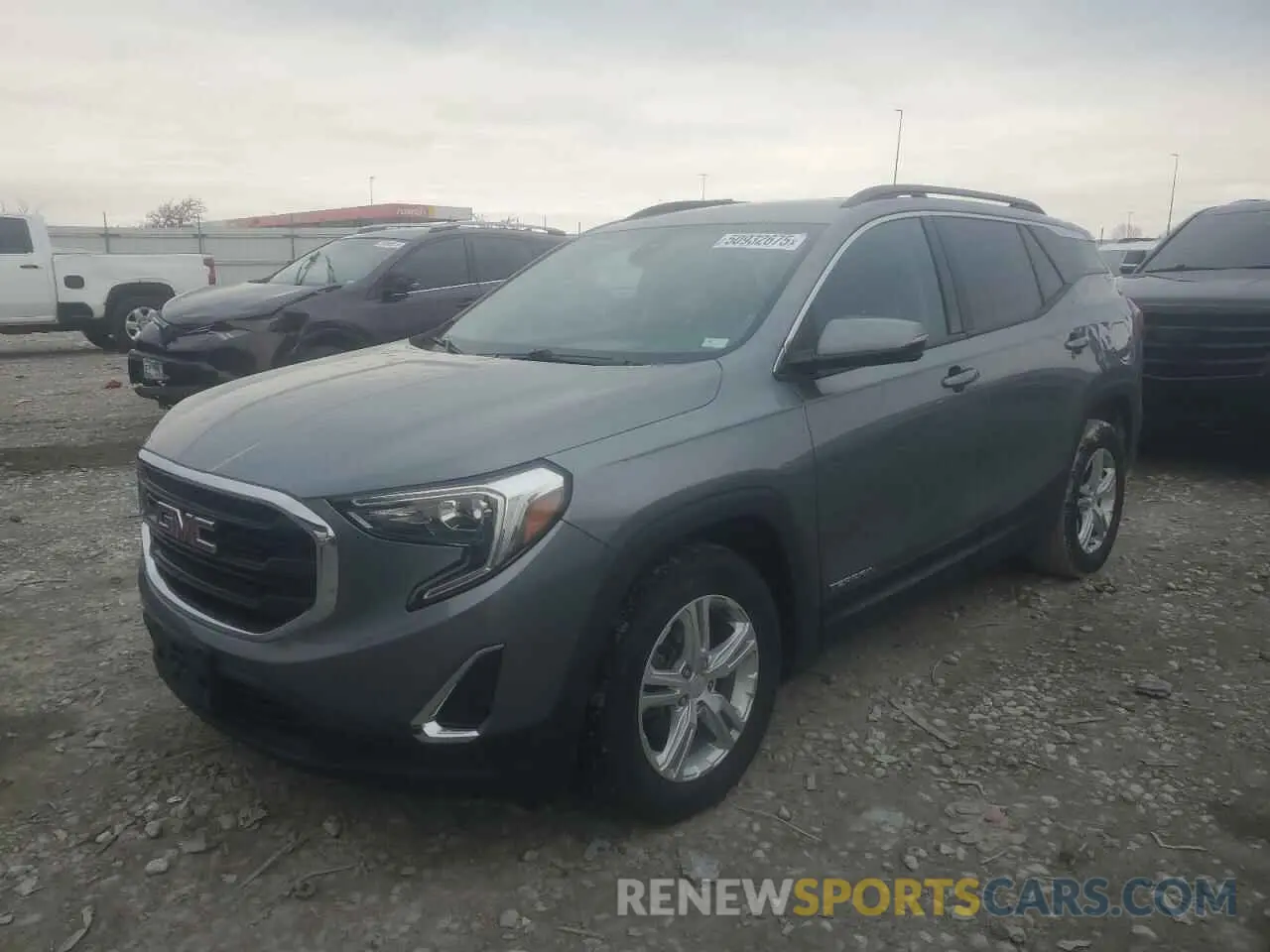 1 Photograph of a damaged car 3GKALMEV6LL110991 GMC TERRAIN 2020