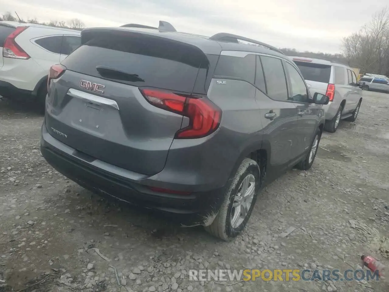 3 Photograph of a damaged car 3GKALMEV6LL110991 GMC TERRAIN 2020