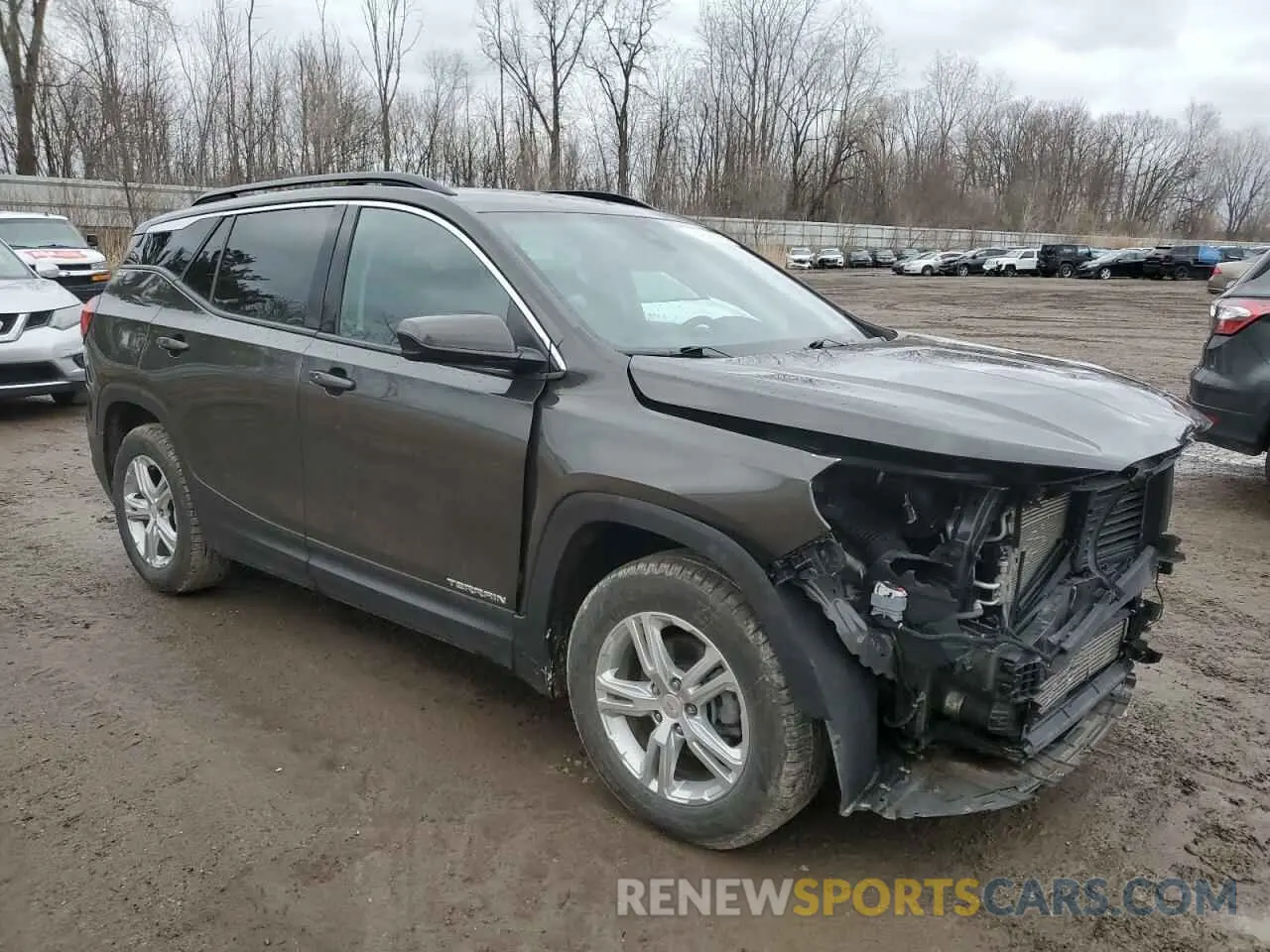 4 Photograph of a damaged car 3GKALMEV6LL156112 GMC TERRAIN 2020