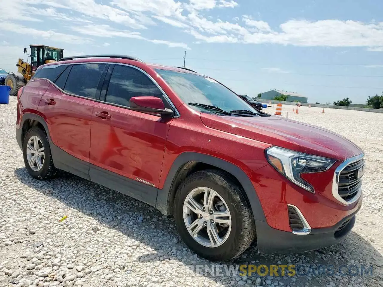 4 Photograph of a damaged car 3GKALMEV6LL207236 GMC TERRAIN 2020