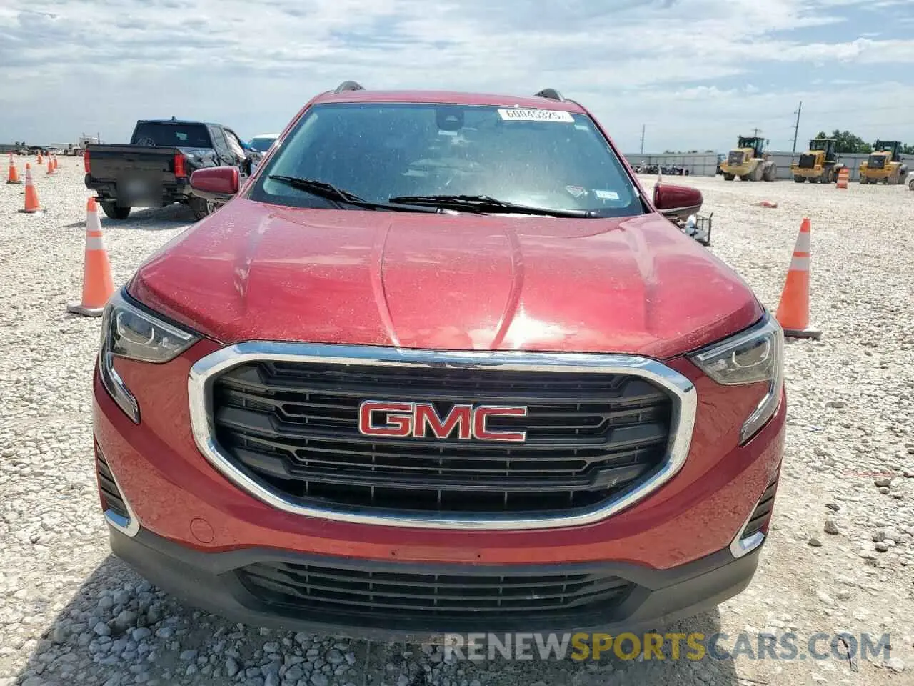 5 Photograph of a damaged car 3GKALMEV6LL207236 GMC TERRAIN 2020