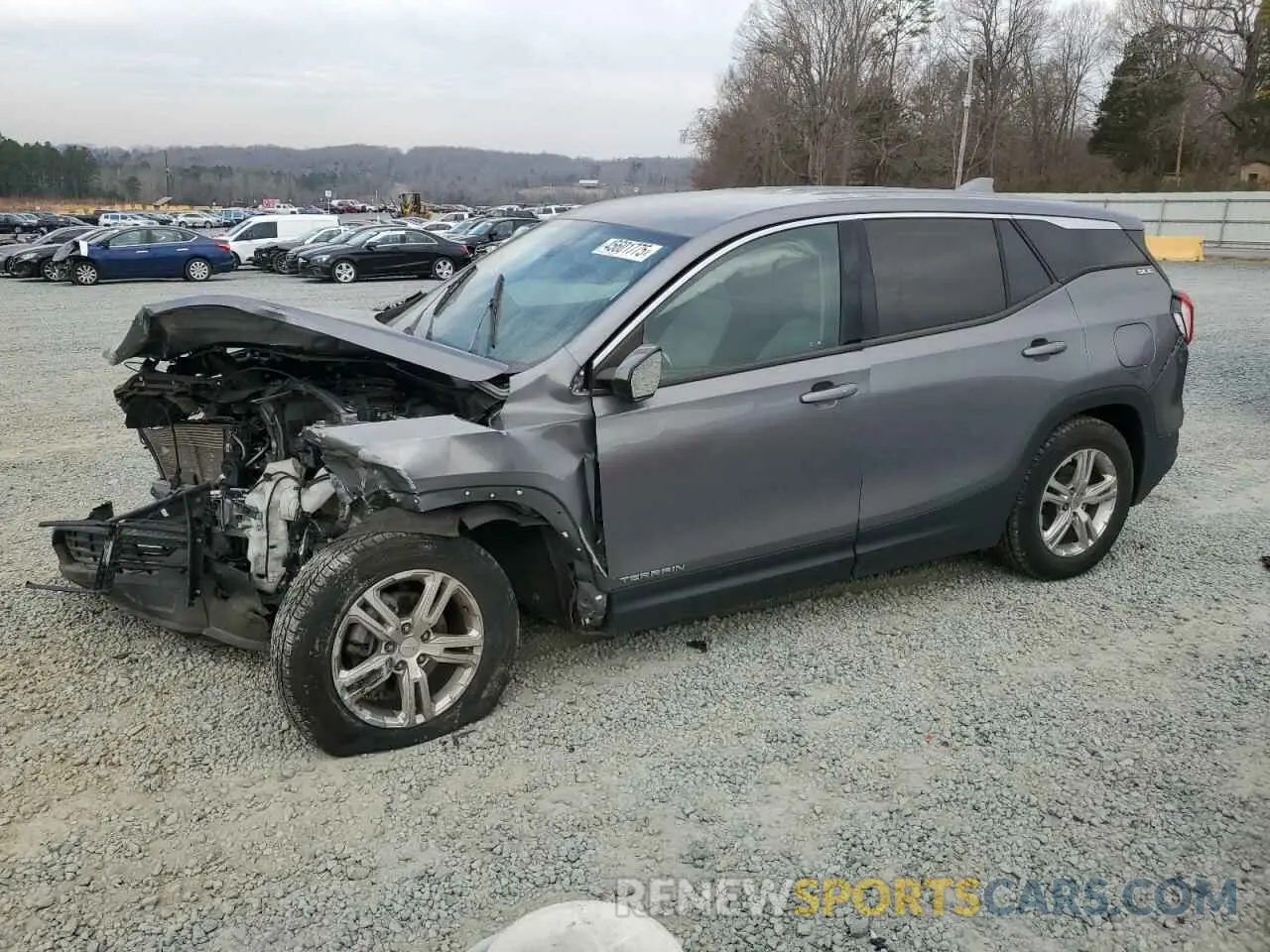 1 Photograph of a damaged car 3GKALMEV6LL304517 GMC TERRAIN 2020