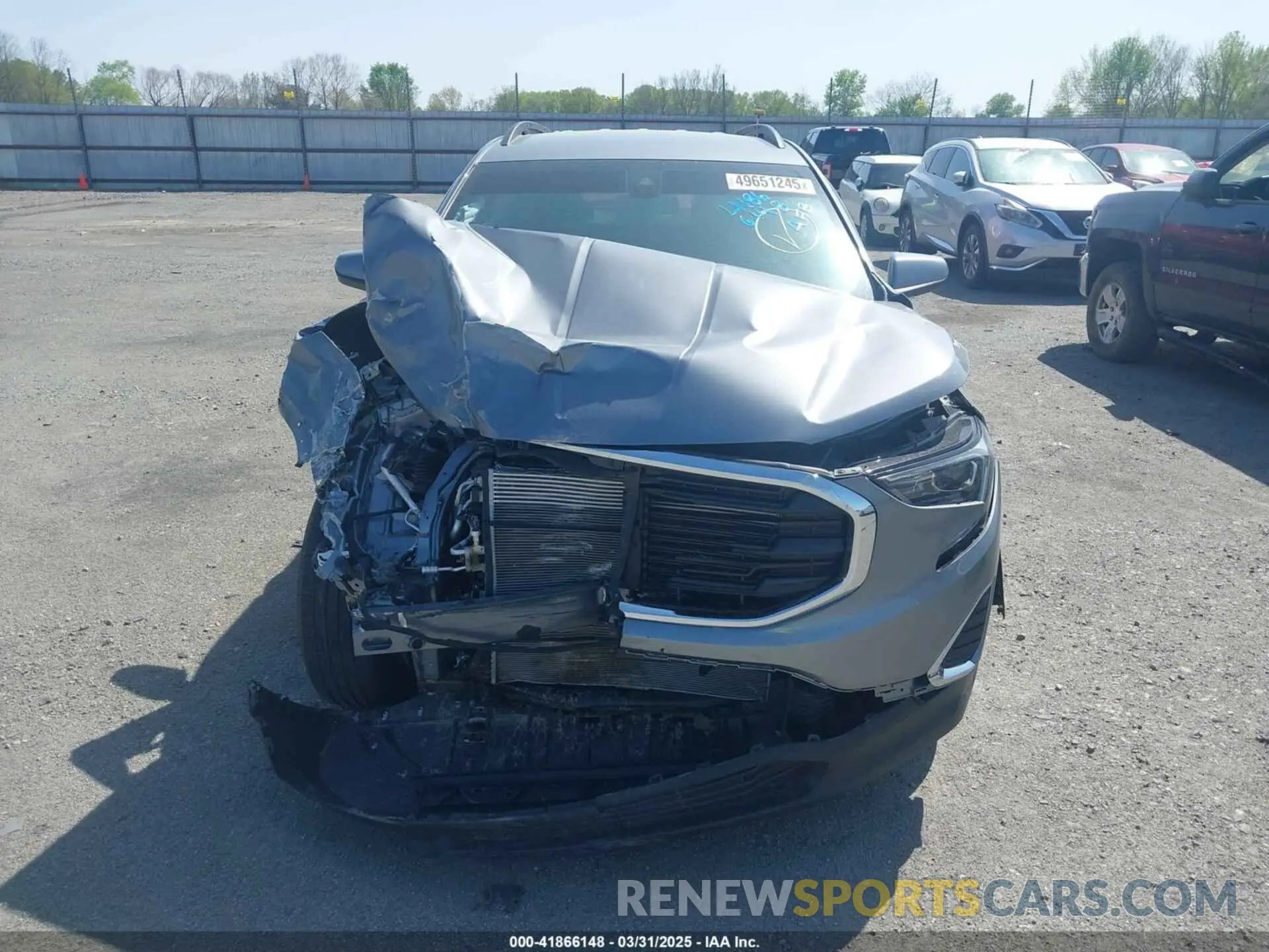 12 Photograph of a damaged car 3GKALMEV7LL195324 GMC TERRAIN 2020