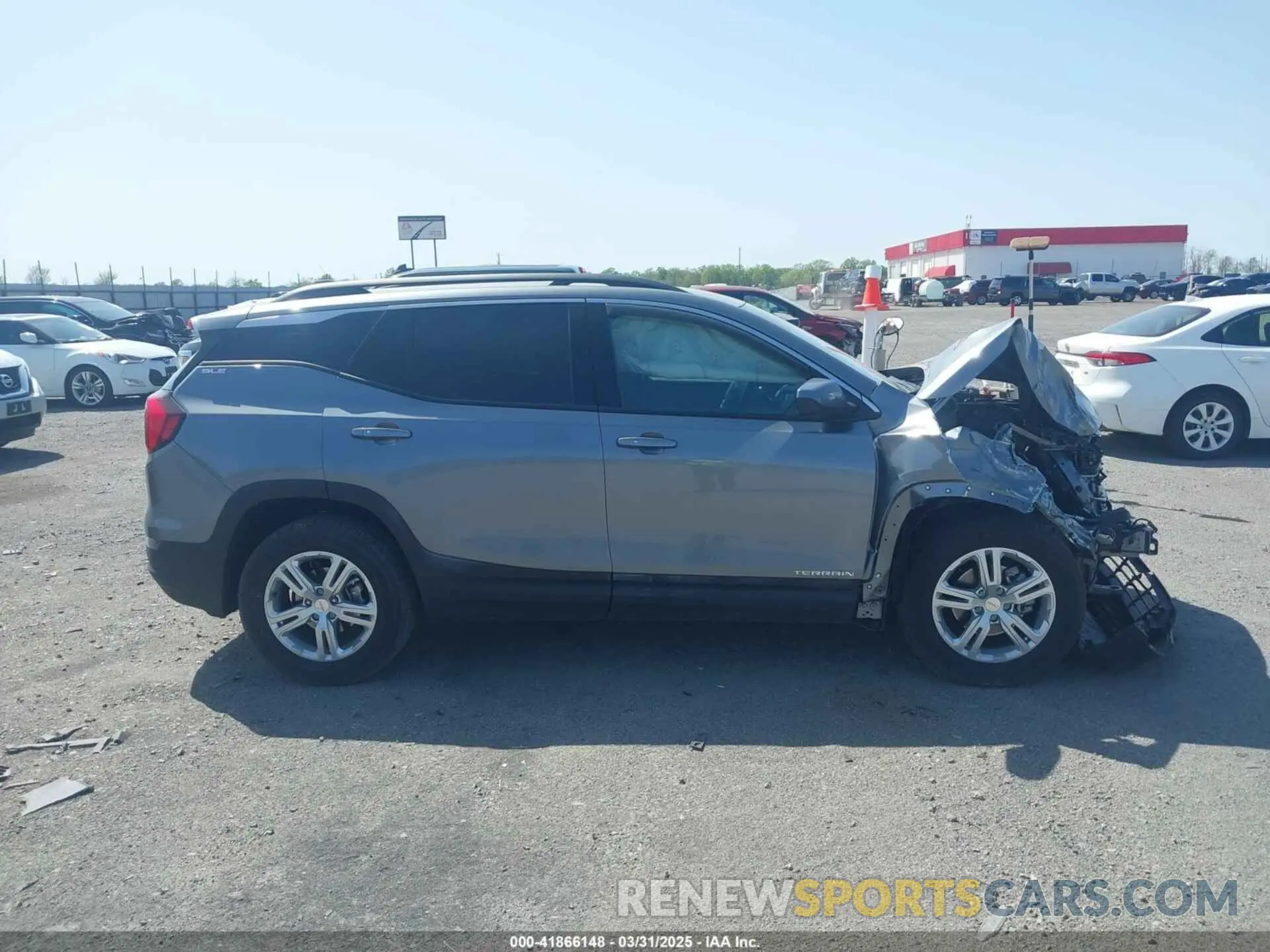 13 Photograph of a damaged car 3GKALMEV7LL195324 GMC TERRAIN 2020
