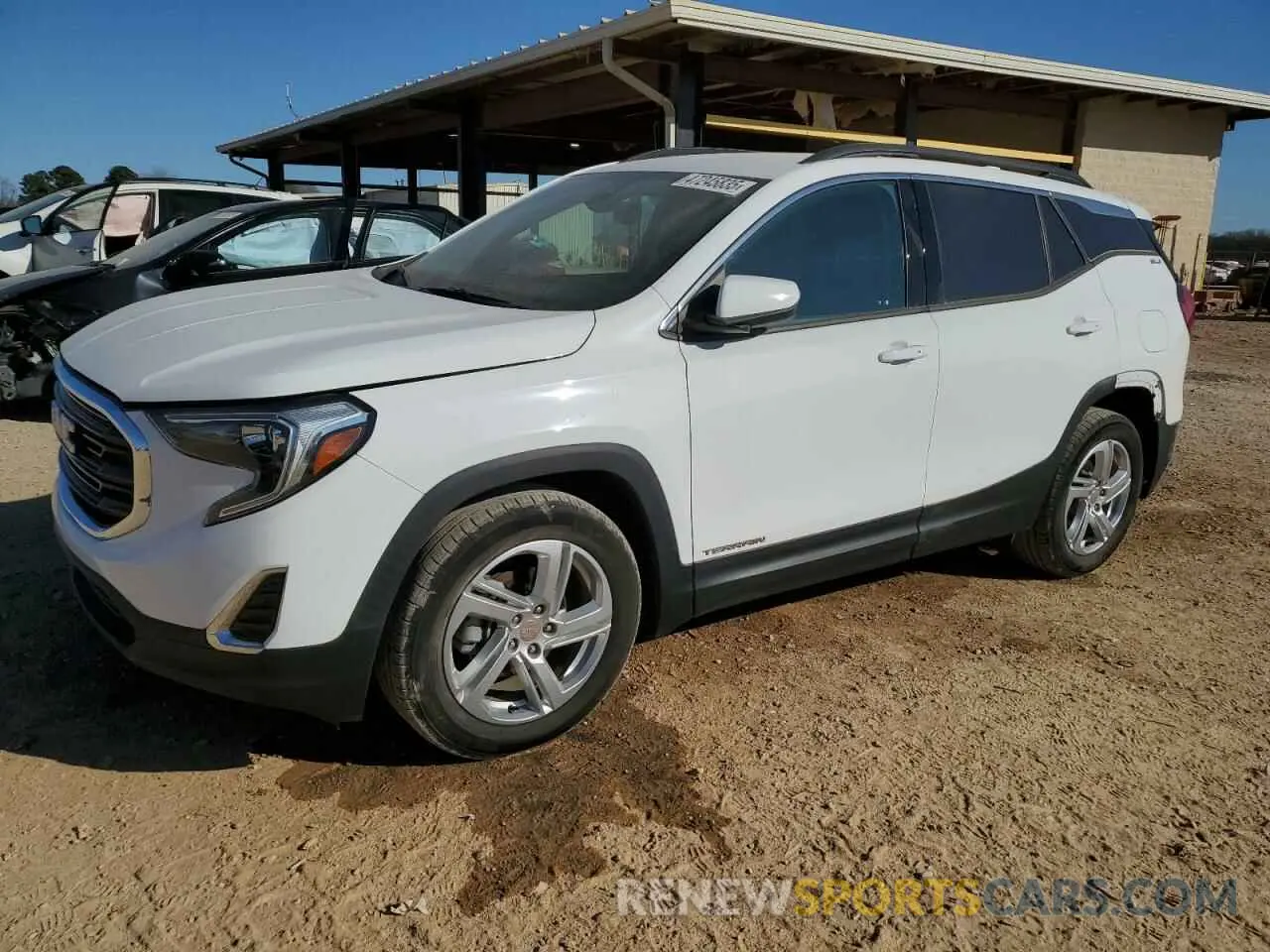 1 Photograph of a damaged car 3GKALMEV7LL227530 GMC TERRAIN 2020