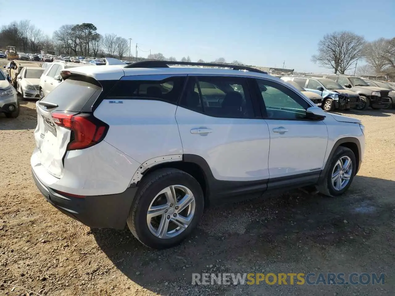 3 Photograph of a damaged car 3GKALMEV7LL227530 GMC TERRAIN 2020