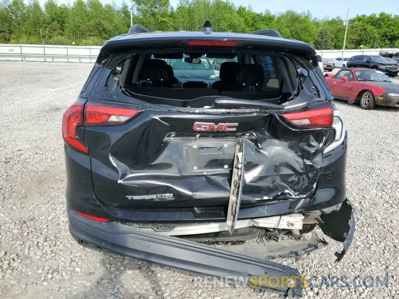 6 Photograph of a damaged car 3GKALMEV8LL103119 GMC TERRAIN 2020