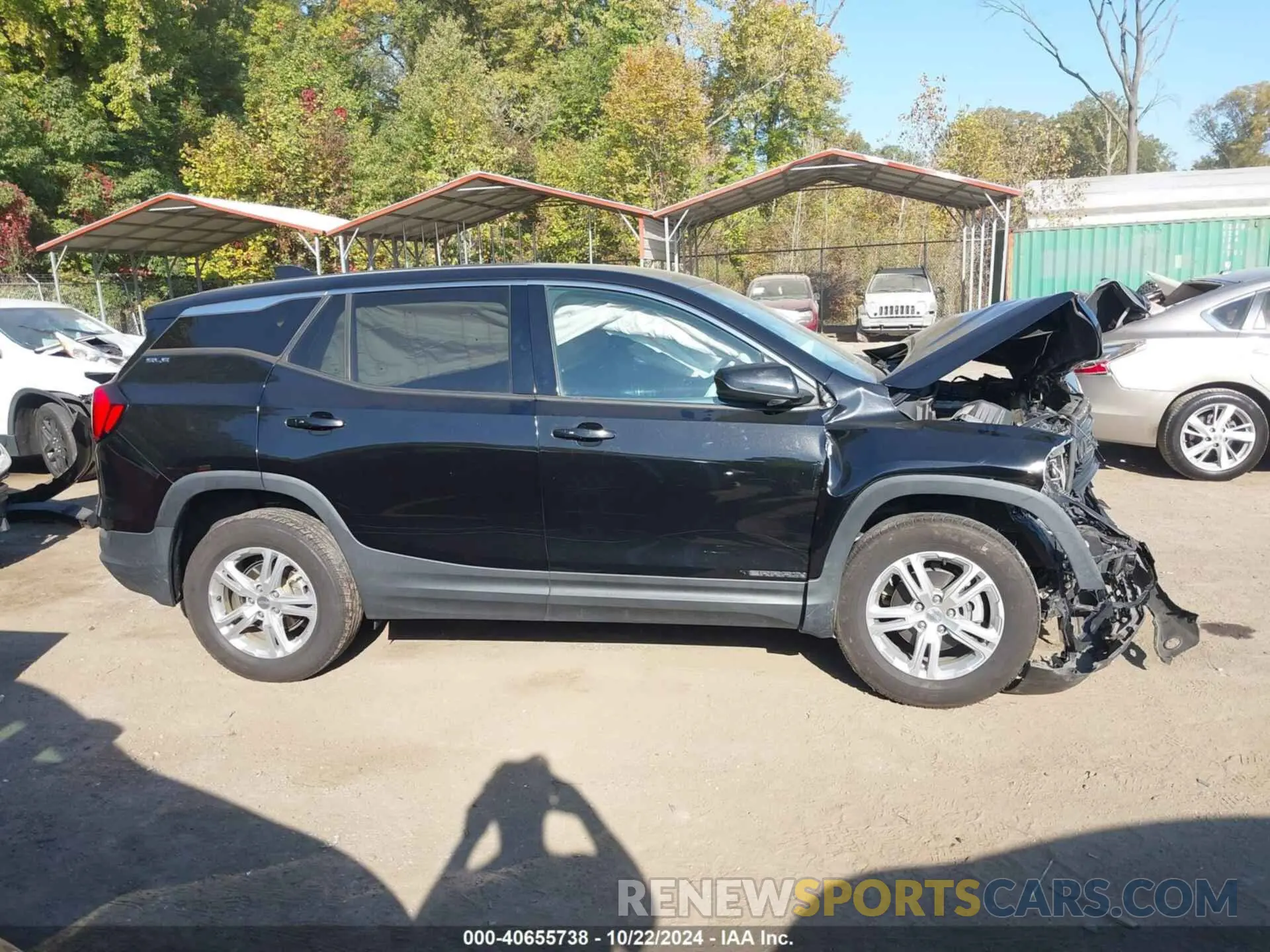 13 Photograph of a damaged car 3GKALMEV8LL124570 GMC TERRAIN 2020