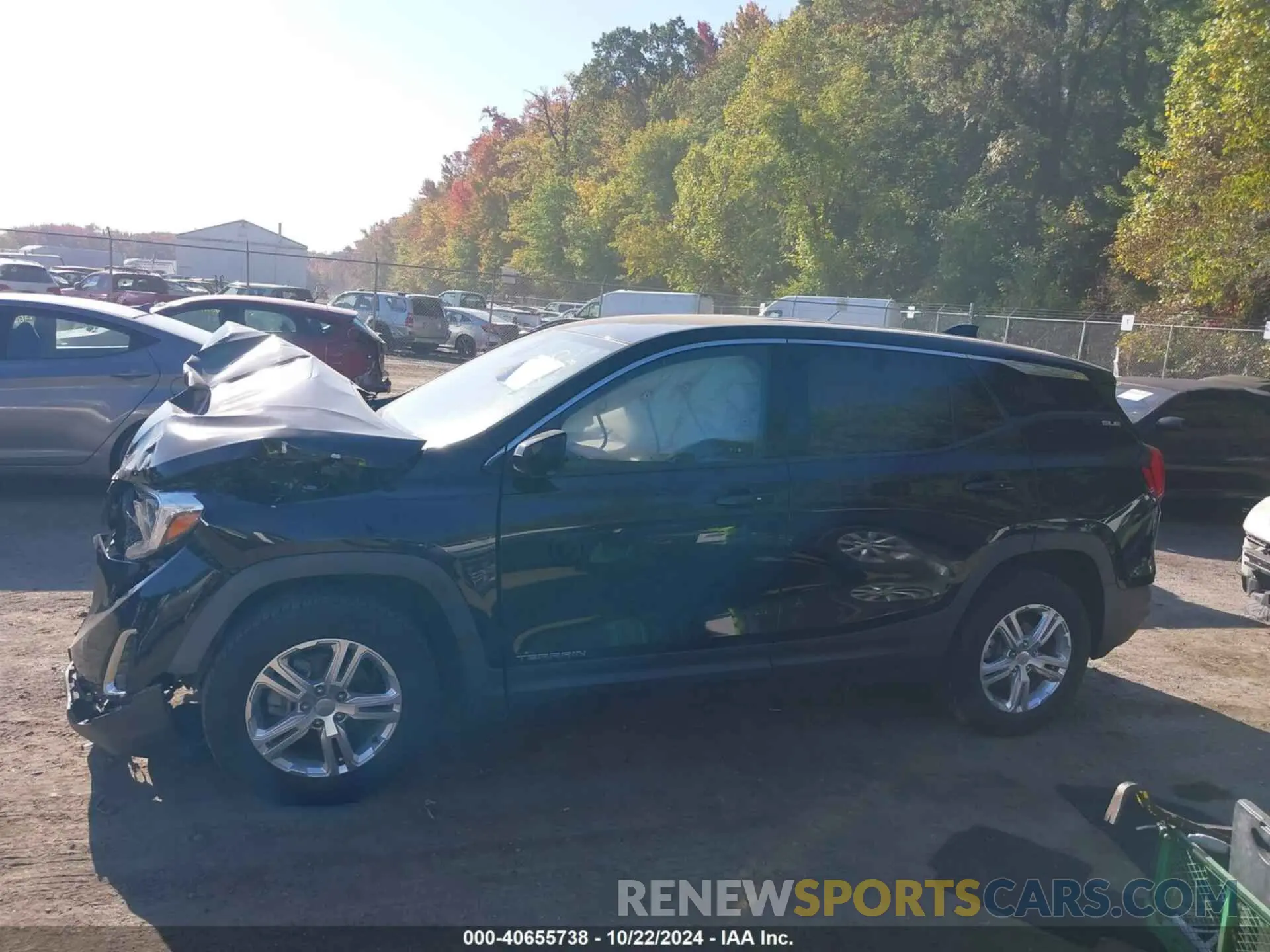 14 Photograph of a damaged car 3GKALMEV8LL124570 GMC TERRAIN 2020