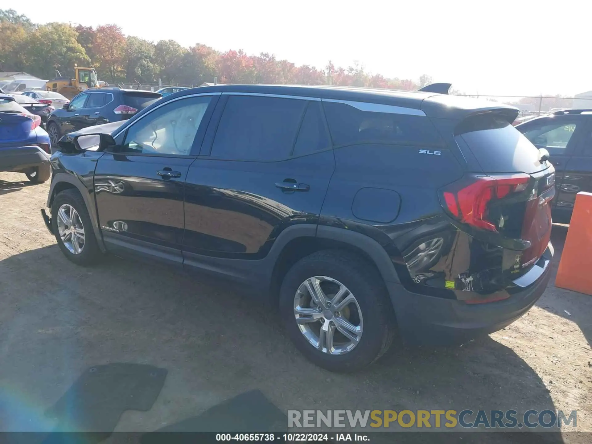 3 Photograph of a damaged car 3GKALMEV8LL124570 GMC TERRAIN 2020