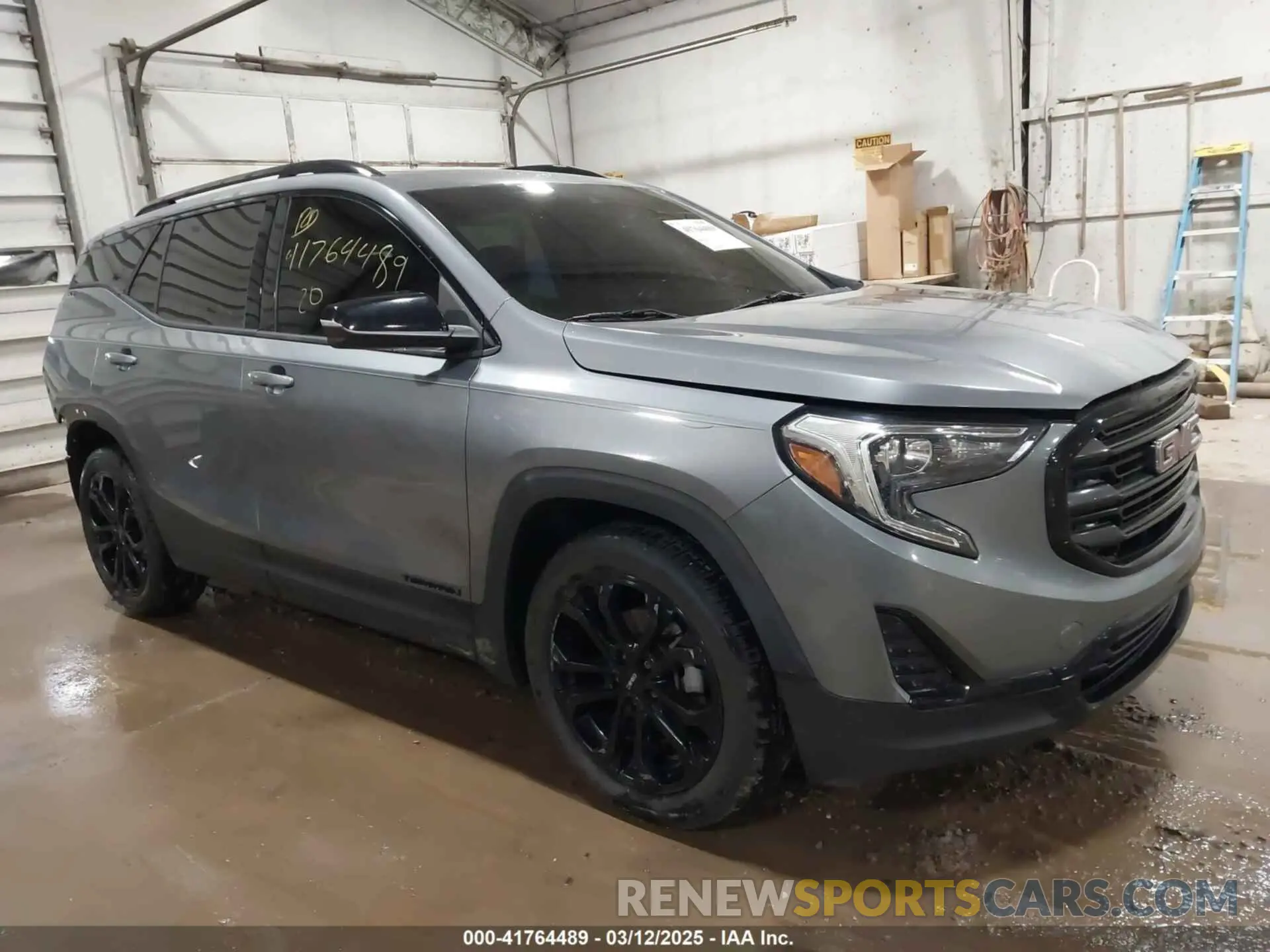 1 Photograph of a damaged car 3GKALMEV8LL139974 GMC TERRAIN 2020
