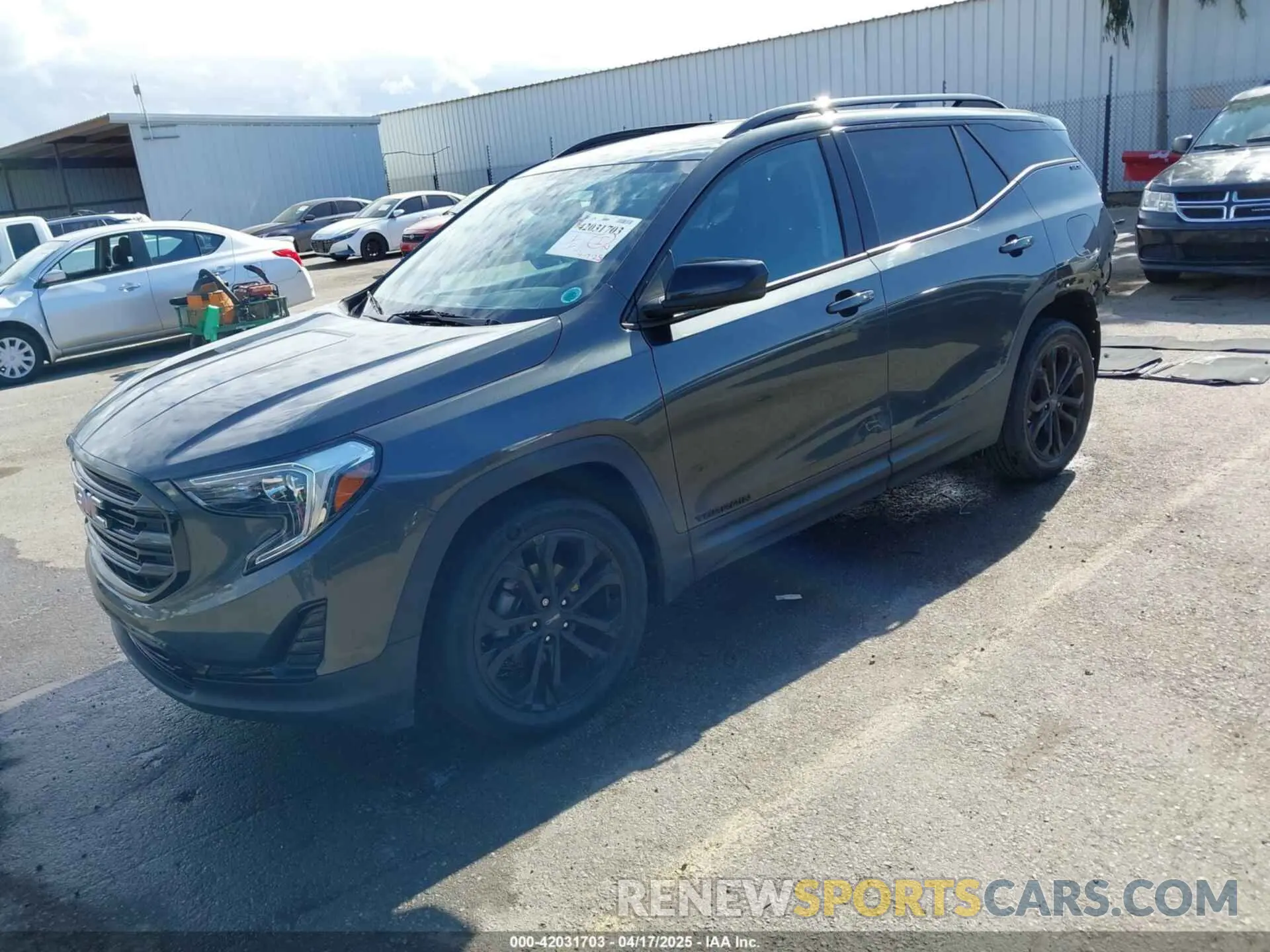 2 Photograph of a damaged car 3GKALMEV8LL157133 GMC TERRAIN 2020