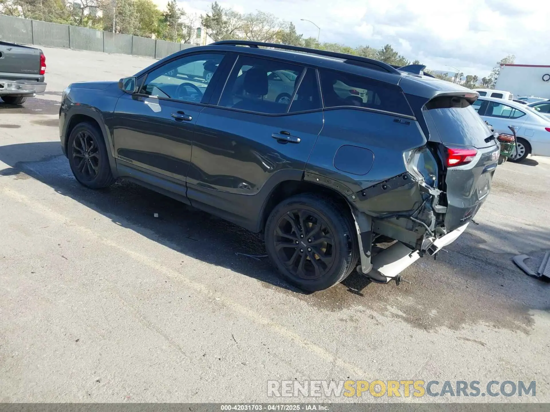 3 Photograph of a damaged car 3GKALMEV8LL157133 GMC TERRAIN 2020
