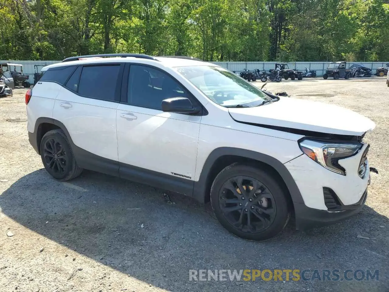 4 Photograph of a damaged car 3GKALMEV8LL204371 GMC TERRAIN 2020
