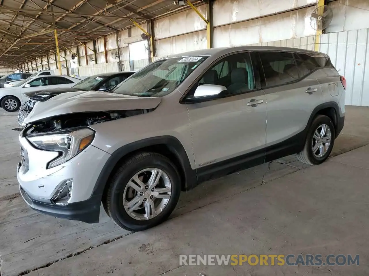 1 Photograph of a damaged car 3GKALMEV9LL107308 GMC TERRAIN 2020